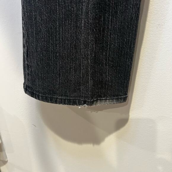 ANA Modern Bootcut‎ Black Jeans Size 8 Ultra Tall Mid Rise Cowgirl Rodeo Denim - Picture 7 of 7